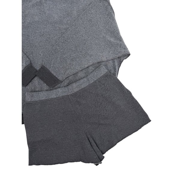 NWT Free People Washed Gray Sweater Shorts Set | Athleisure Indie Lounge Boho L - Picture 11 of 16